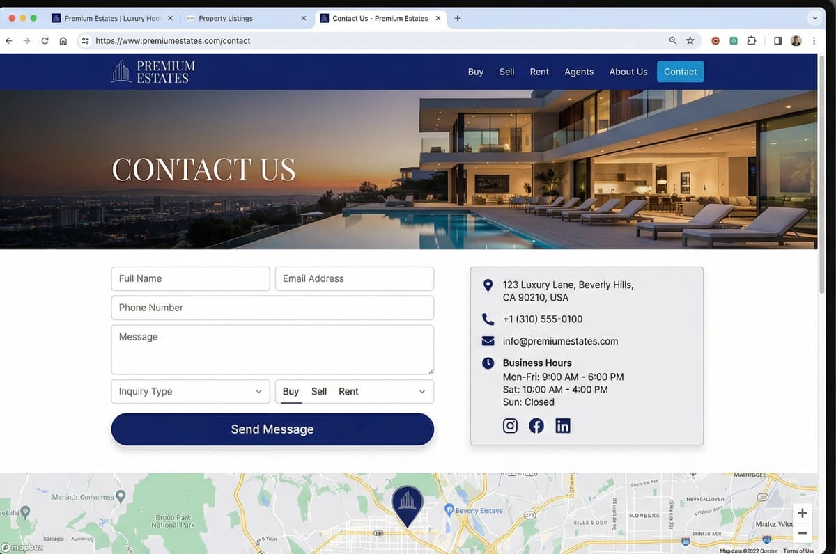 Real Estate - Contact Agent